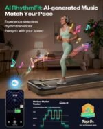 Urevo SpaceWalk E4W Smart Treadmill, Walking Pad, App Connected - Image 5