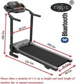 Evolve B1 Foldable Treadmill with Incline, Handrail & Bluetooth, Compact Walking Pad - Image 5