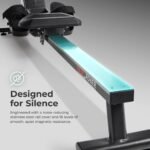 Sunny Health & Fitness Rowing Machine for Home Gym Full-Body Quiet Workout - Image 2