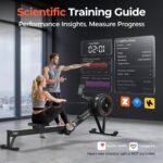 YOSUDA R2 Air Rowing Machine, 10-Level Resistance,Self-Powered Monitor - Image 9
