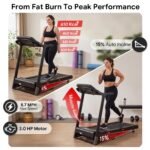 Heavy Duty Treadmills Foldable with Electric Auto 15% Incline - Image 2
