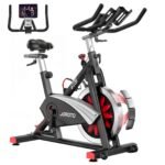 JOROTO X2 Indoor Exercise Bike, Magnetic Resistance, 18 kg Flywheel, 160 kg Capacity