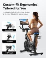 Merach Magnetic Exercise Bike with 15.6" Adjustable HD Screen - Image 3