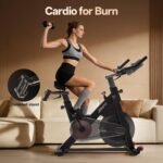JOROTO X4S Bluetooth Exercise Bike, Magnetic Resistance, Belt Drive, 352 lb Capacity - Image 8