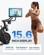 Merach Magnetic Exercise Bike with 15.6" Adjustable HD Screen - Image 2