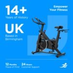 JLL Exercise Bike, Indoor Stationary Bike Home Cardio Workout Equipment - Image 9