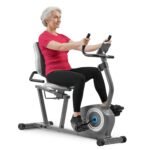 JLL Recumbent Exercise Bike for Seniors, Magnetic Stationary Bike for Home