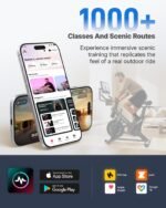 Merach Magnetic Exercise Bike with 15.6" Adjustable HD Screen - Image 12