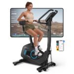 MERACH 5-in-1 Smart Exercise Bike with Adaptive Resistance & Backrest
