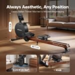 MERACH Magnetic Rowing Machine 60 KG Resistance Smart 16 Levels&App Control - Image 8