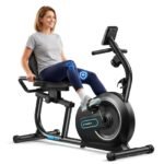 MERACH Recumbent Exercise Bike for Home with Comfortable Low-Impact Cardio