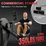 DMASUN Indoor Exercise Bikes for Home Gym Use with LCD Display, Spin Bike with Tablet Holder & Comfortable Seat Cushion, Super Quiet Fitness Bike for Home Cardio Workout with Heart Rate Sensor - Image 3