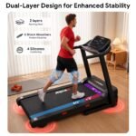 Heavy Duty Treadmills Foldable with Electric Auto 15% Incline - Image 4