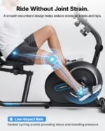 MERACH Recumbent Exercise Bike for Home with Comfortable Low-Impact Cardio - Image 3