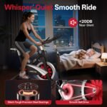 JOROTO X2 Indoor Exercise Bike, Magnetic Resistance, 18 kg Flywheel, 160 kg Capacity - Image 3