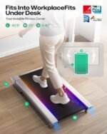 Urevo CyberPad Smart Treadmill, Under Desk Treadmill for Office - Image 7