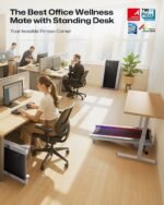 Urevo CyberPad Smart Treadmill, Under Desk Treadmill for Office - Image 6
