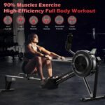 DMASUN Indoor Exercise Bikes for Home Gym Use with LCD Display, Spin Bike with Tablet Holder & Comfortable Seat Cushion, Super Quiet Fitness Bike for Home Cardio Workout with Heart Rate Sensor - Image 8