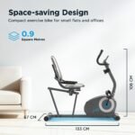 JLL Recumbent Exercise Bike for Seniors, Magnetic Stationary Bike for Home - Image 8