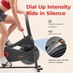 Sunny Health & Fitness Spin Bike, Stationary Bike for Home Cardio Workout - Image 2