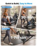 MERACH Self-Powered Magnetic Exercise Bike with Adaptive Resistance - Image 8