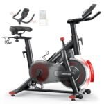 2026 Exercise Bike with Touchscreen, App, 0–100% Magnetic Resistance, 15 kg Flywheel, 170 kg Capacity