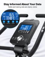 MERACH 5-in-1 Smart Exercise Bike with Adaptive Resistance & Backrest - Image 6