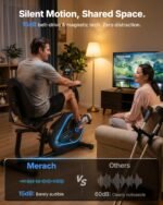 MERACH Recumbent Exercise Bike for Home with Comfortable Low-Impact Cardio - Image 8