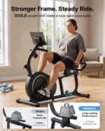 MERACH Recumbent Exercise Bike for Home with Comfortable Low-Impact Cardio - Image 5