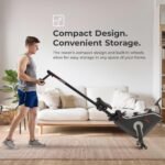 Sunny Health & Fitness Rowing Machine for Home Gym Full-Body Quiet Workout - Image 5